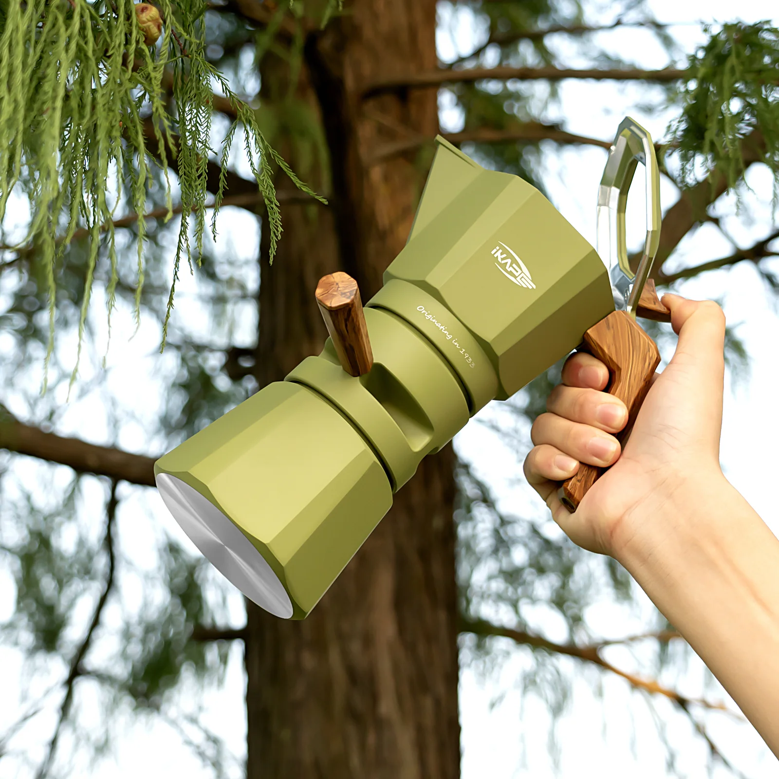 ⁦IKAPE Espresso Moka Pot(4 shots)⁩ - الصورة ⁦6⁩