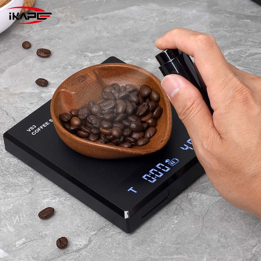 ⁦IKAPE Coffee Bean Bowl and RDT Spray Bottle Set (Black)⁩ - الصورة ⁦2⁩