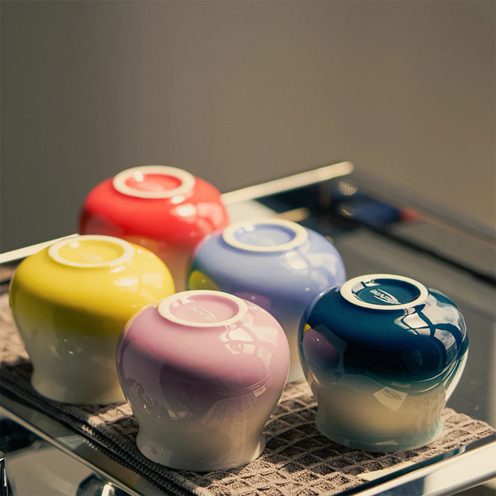 IKAPE Ceramic Combo Coffee Espresso Cup 180ml (Yellow) - الصورة 6