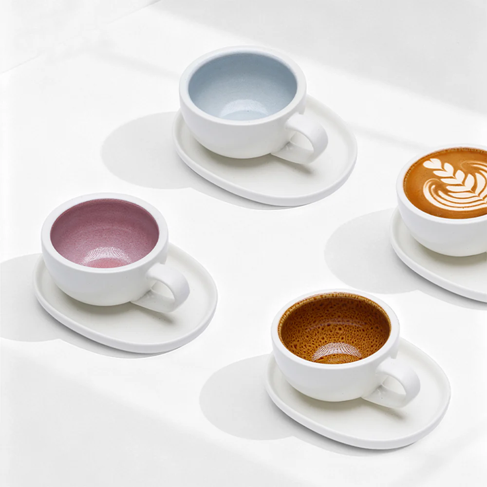 ⁦IKAPE Espresso Latte Cup 300ml (Pink)⁩ - الصورة ⁦2⁩