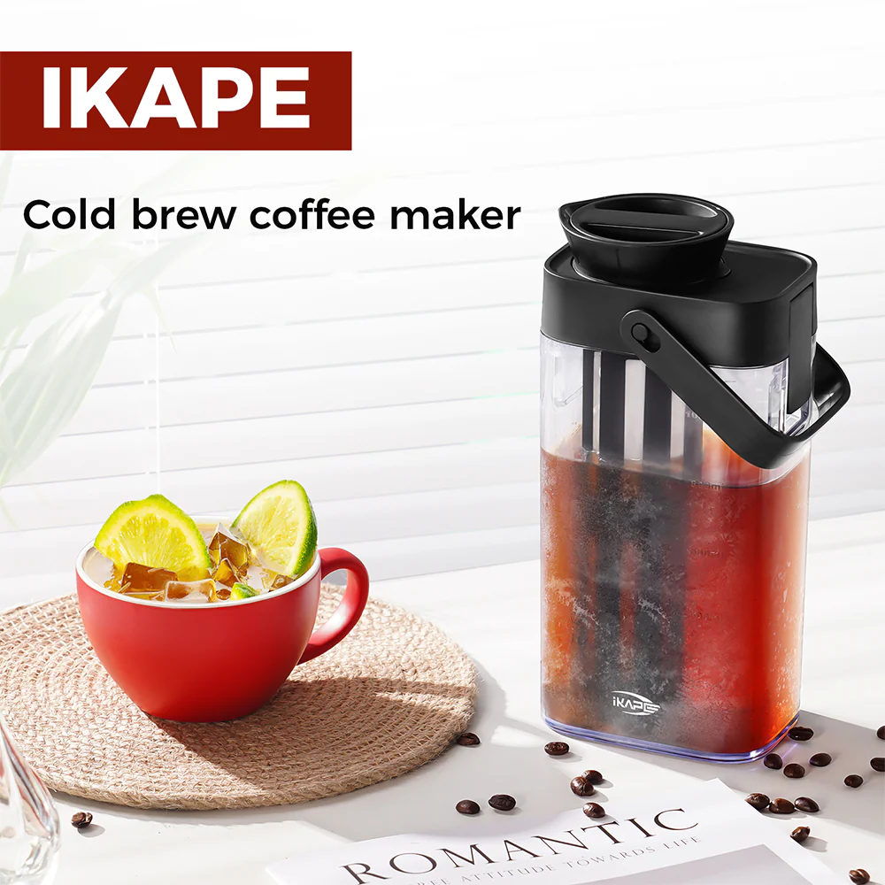 ⁦IKAPE Cold Brew Coffee Maker 1100ml⁩ - الصورة ⁦6⁩