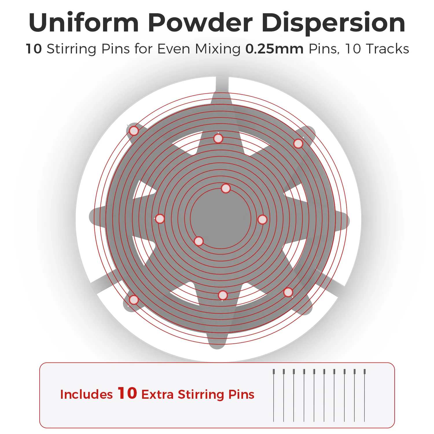⁦IKAPE V3 Espresso Rotary Springback WDT Distribution Tool 58mm⁩ - الصورة ⁦4⁩