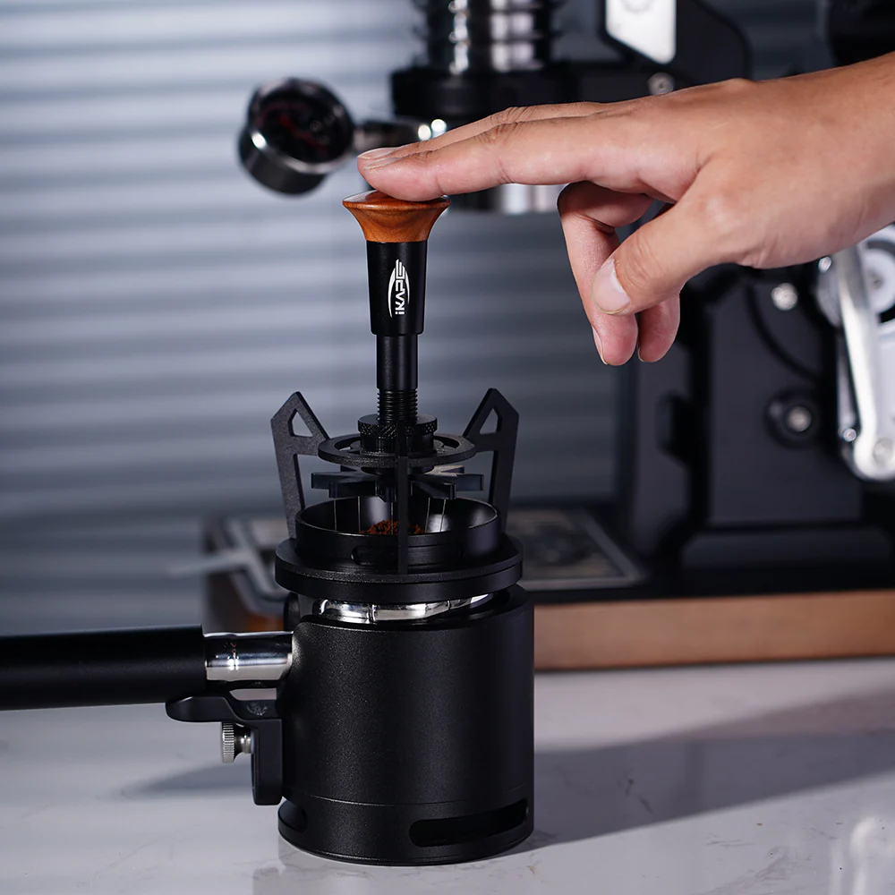 ⁦IKAPE V3 Espresso Rotary Springback WDT Distribution Tool 58mm⁩ - الصورة ⁦8⁩