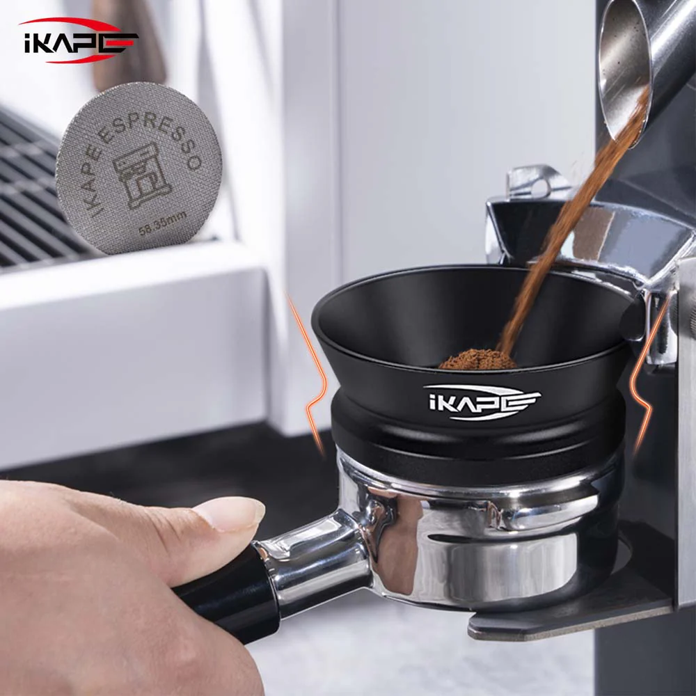 ⁦IKAPE V3 Espresso Magnetic Dosing Funnel / Non-embedded 51 mm⁩ - الصورة ⁦4⁩