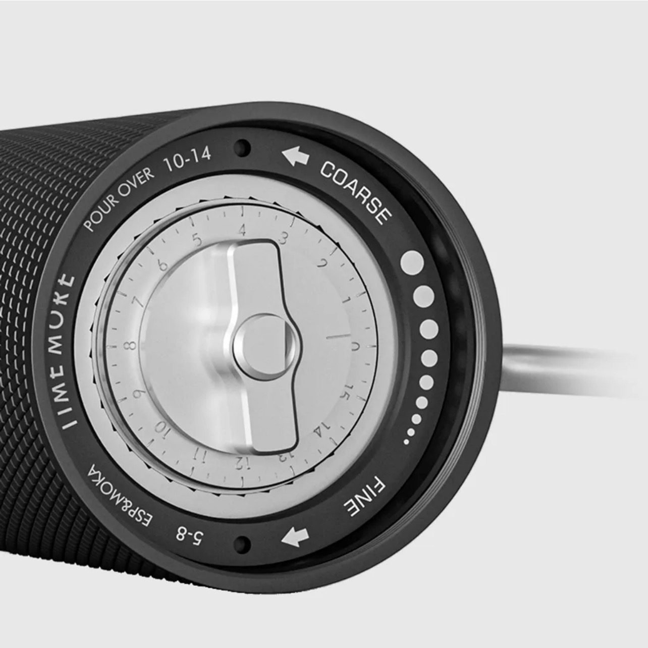 ⁦TIMEMORE C5 ESP COFFEE GRINDER: BLACK⁩ - الصورة ⁦7⁩