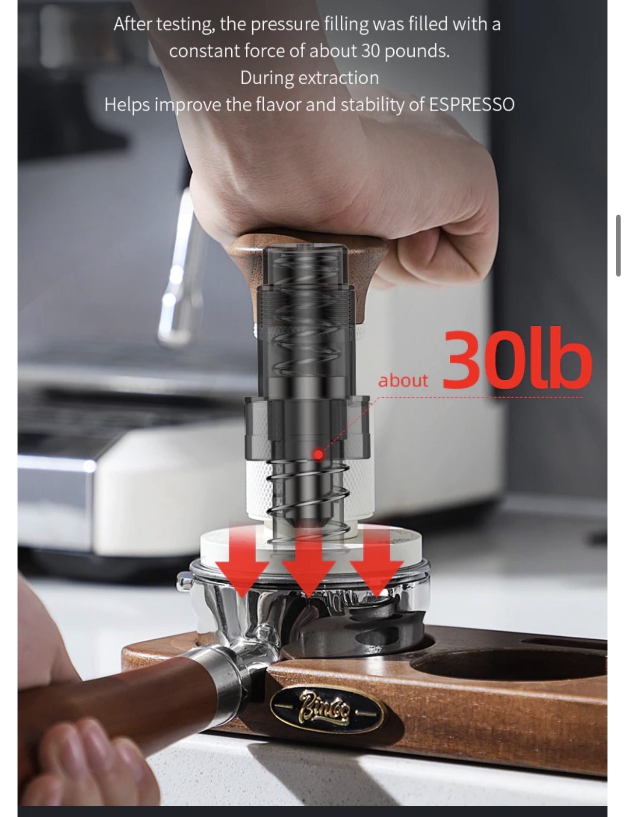 Pro Tamper 51 mm - الصورة 3