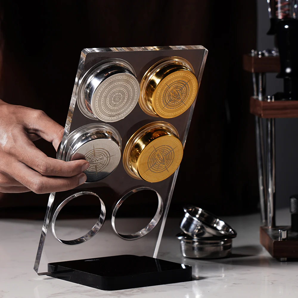 ⁦IKAPE Espresso Portafilter Basket Display Stand⁩ - الصورة ⁦5⁩