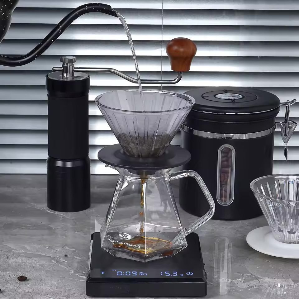 ⁦IKAPE V60 Plastic Coffee Dripper 01⁩ - الصورة ⁦4⁩