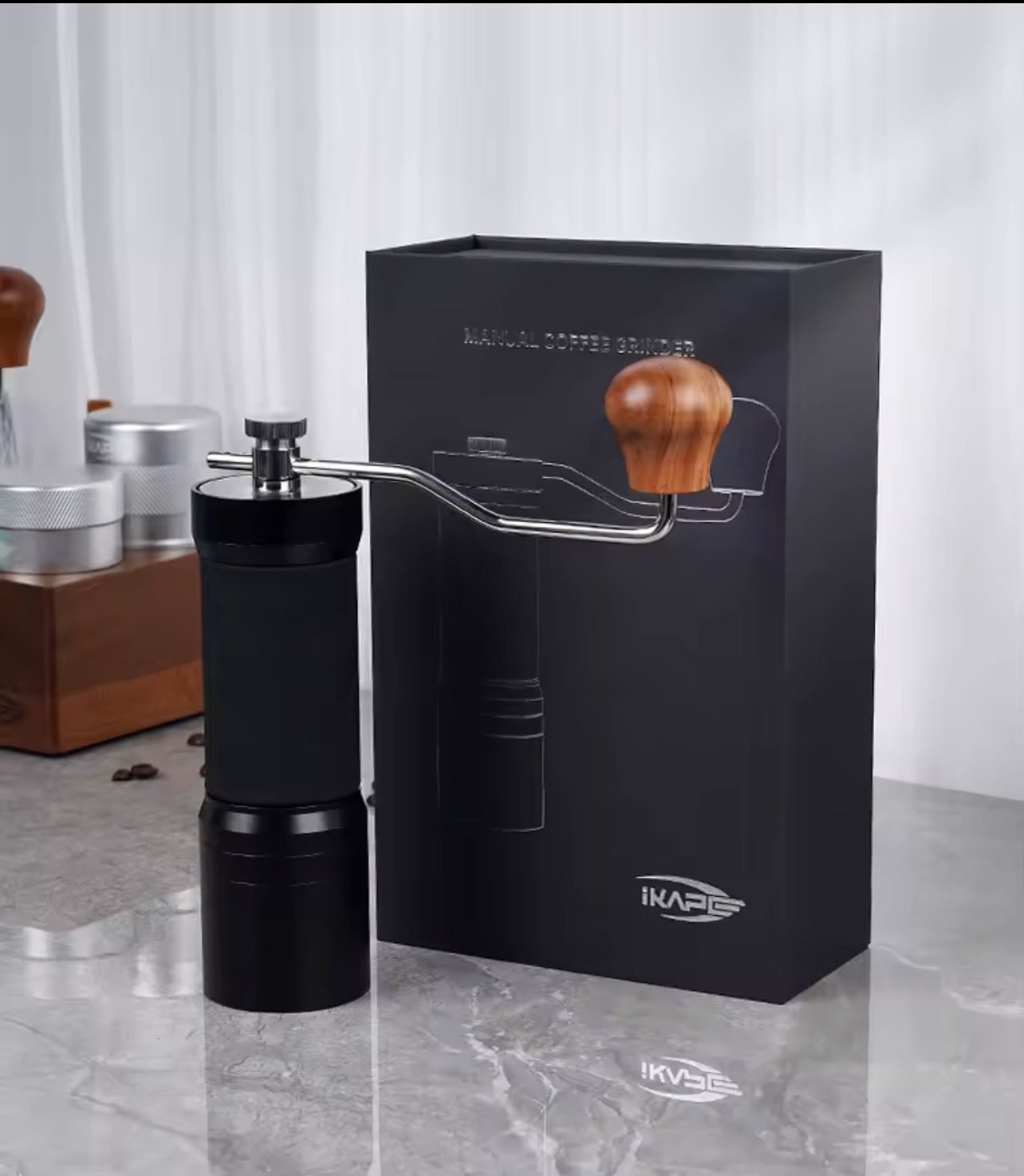 IKAPE V2 Manual Coffee Grinder KM7