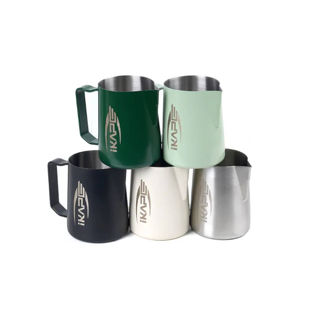 ⁦IKAPE Espresso V2 Milk Pitcher-Light Green⁩ - الصورة ⁦2⁩