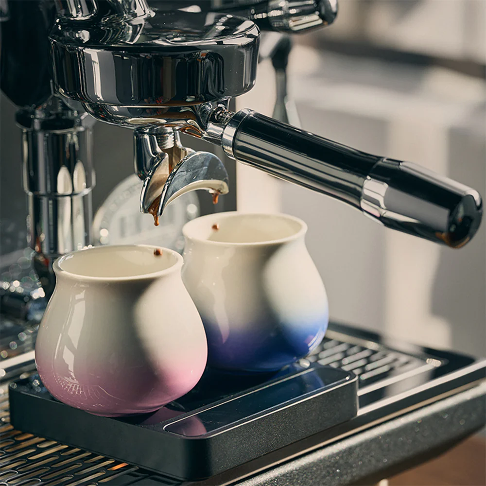 IKAPE Ceramic Combo Coffee Espresso Cup 180ml (Yellow) - الصورة 3