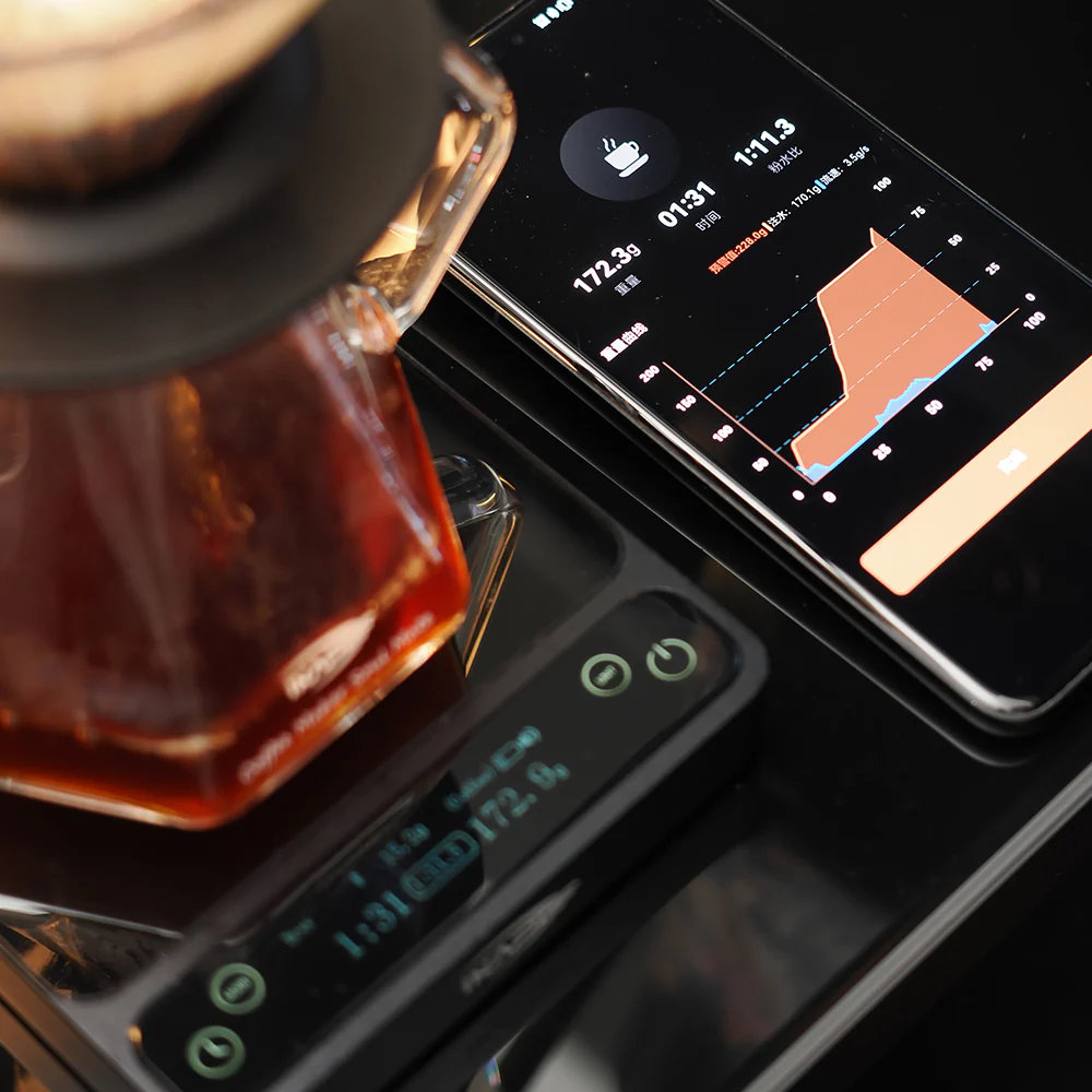 IKAPE Smart Electronic Coffee Scale with Bluetooth APP_V2 Pro - الصورة 8